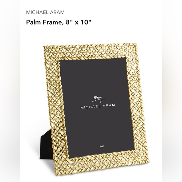 Michael aram palm frame - Picture 1 of 5